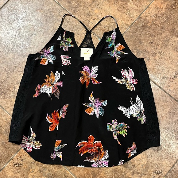 Anthropologie Tops - Maeve Anthropologie Floral Tank Size 4